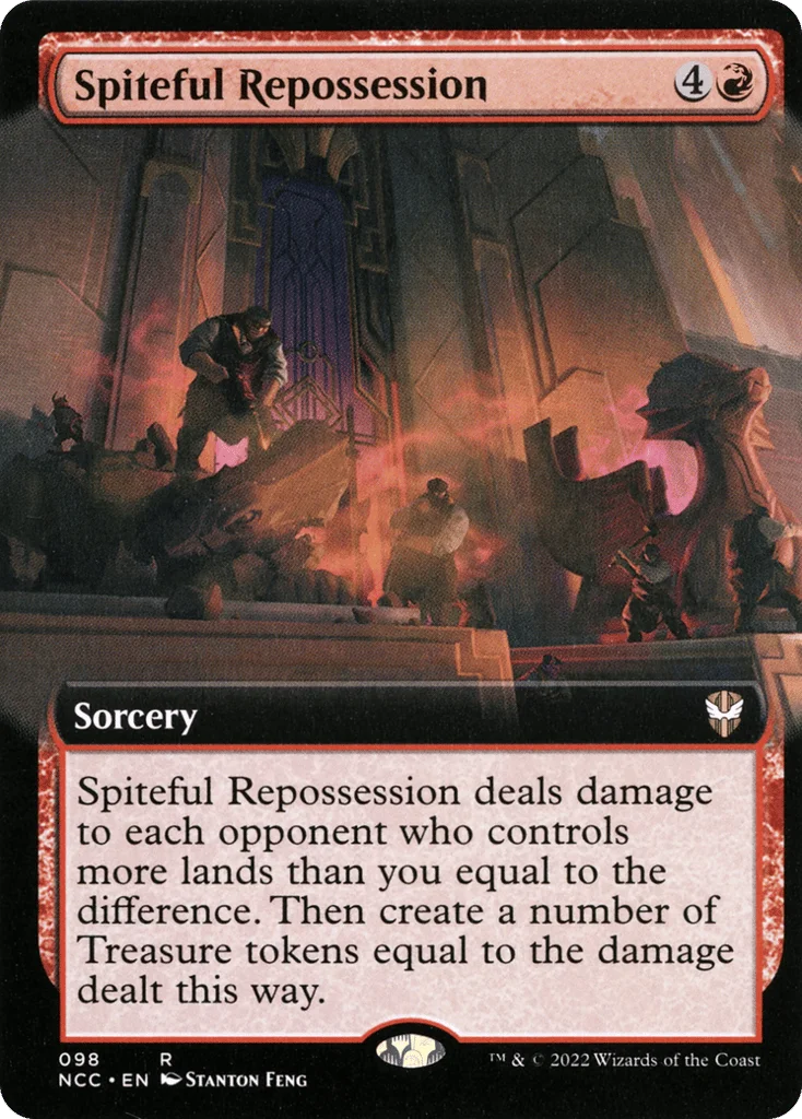 Spiteful Repossession · New Capenna Commander