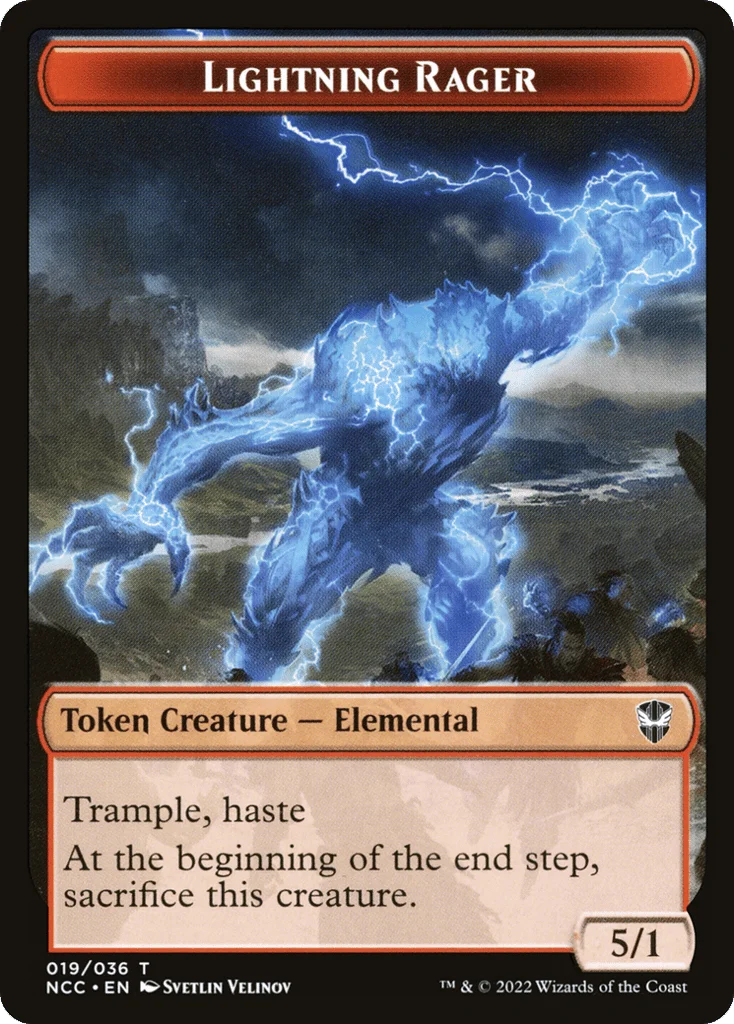 Lightning Rager · New Capenna Commander