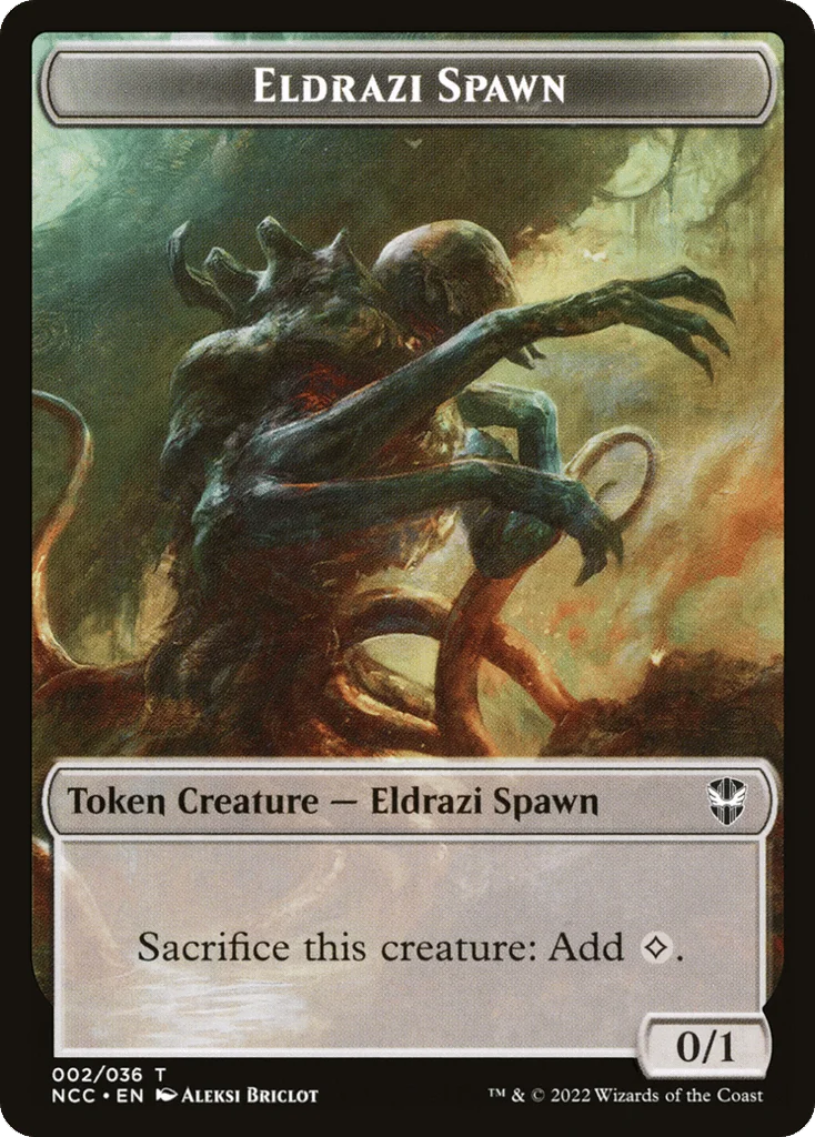 Eldrazi Spawn · New Capenna Commander