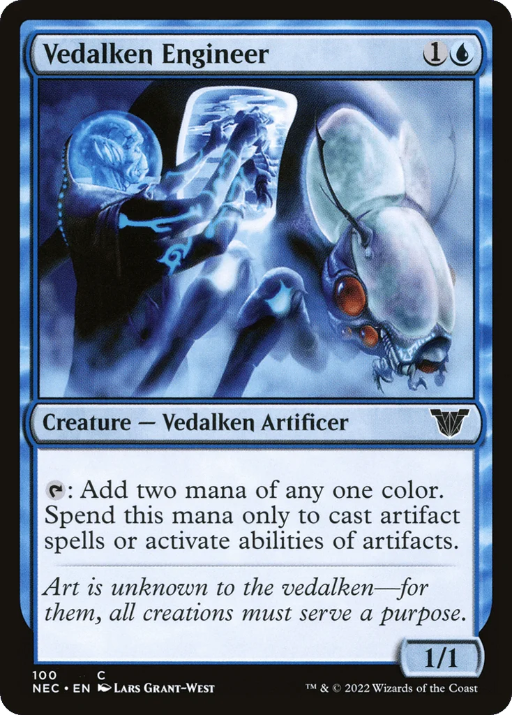 Vedalken Engineer · Neon Dynasty Commander