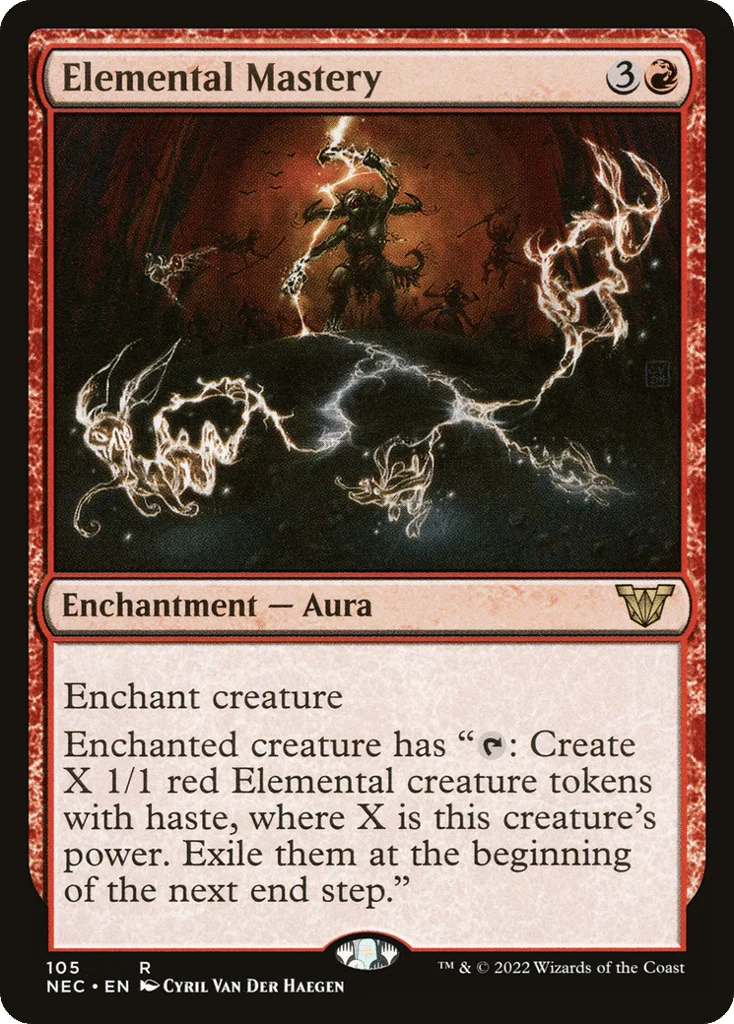 Elemental Mastery · Neon Dynasty Commander