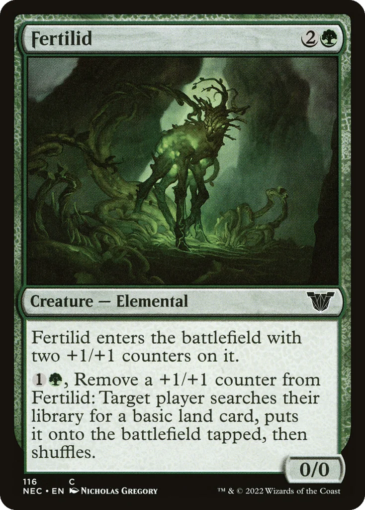 Fertilid · Neon Dynasty Commander