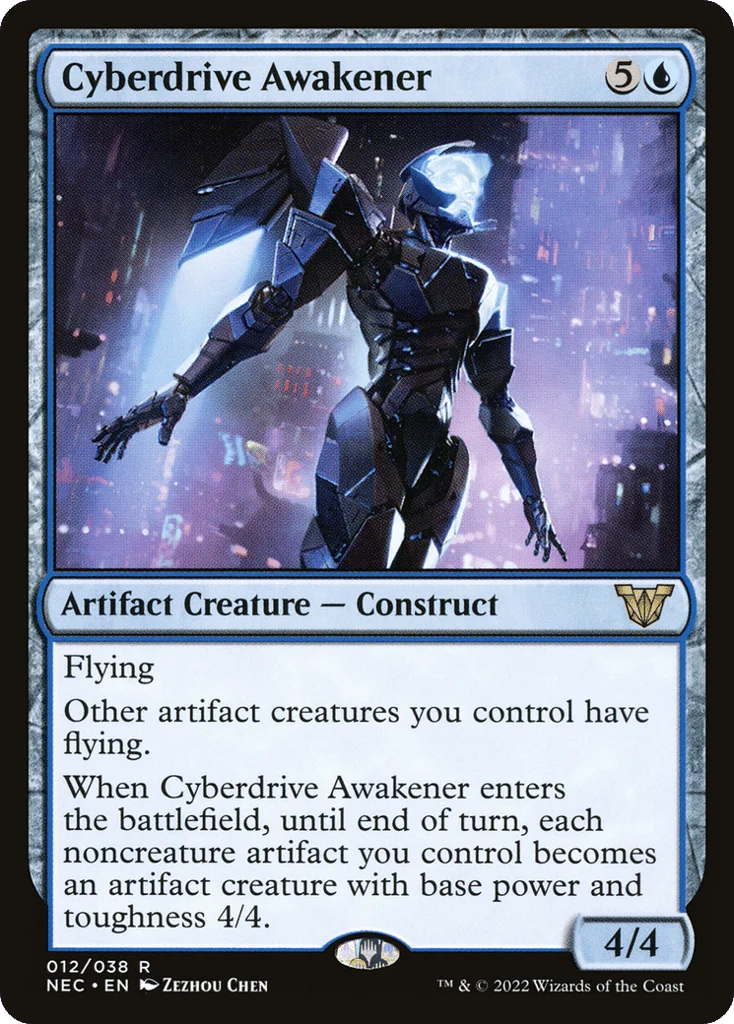Cyberdrive Awakener · Neon Dynasty Commander