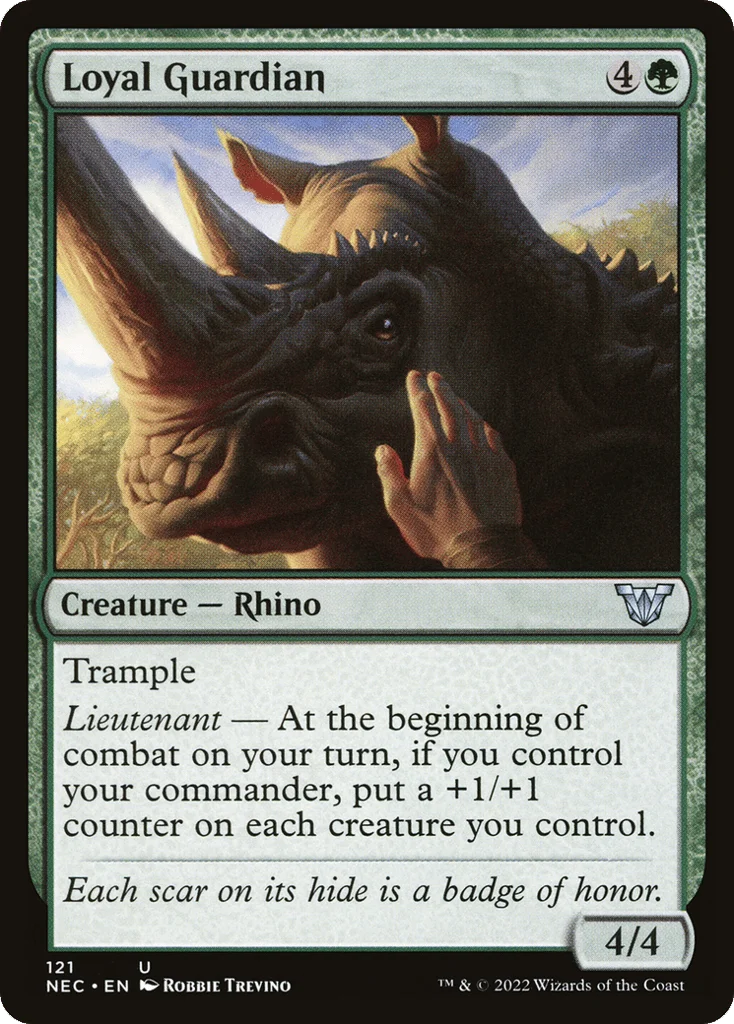 Loyal Guardian · Neon Dynasty Commander