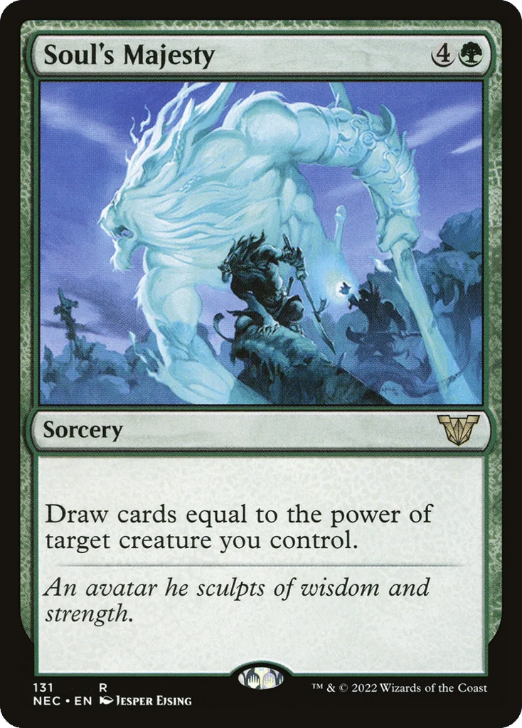 Soul's Majesty · Neon Dynasty Commander