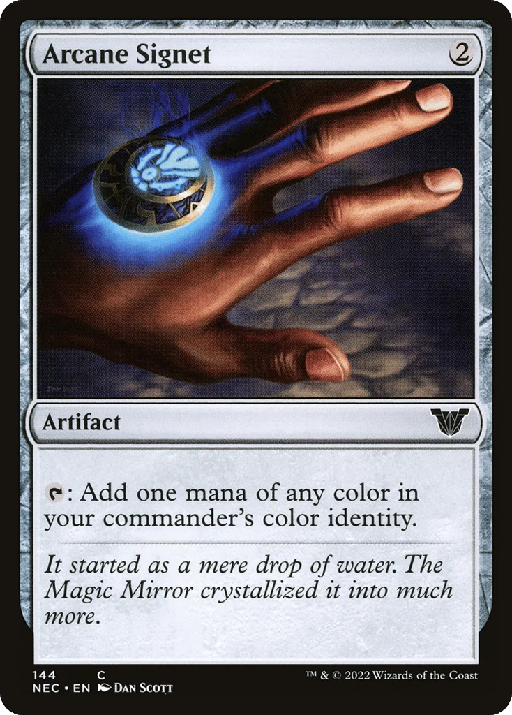 Arcane Signet · Neon Dynasty Commander