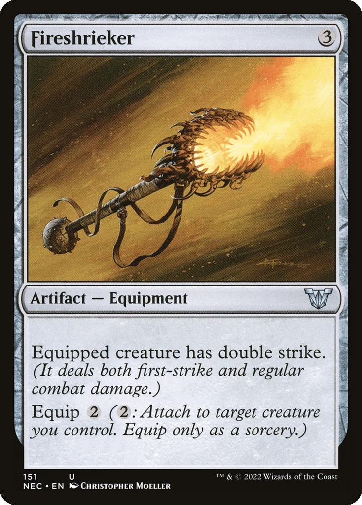 Fireshrieker · Neon Dynasty Commander