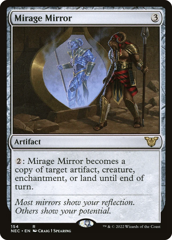 Mirage Mirror · Neon Dynasty Commander