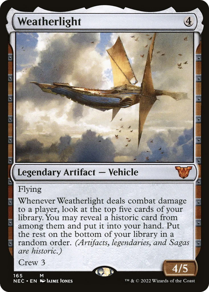 Weatherlight · Neon Dynasty Commander