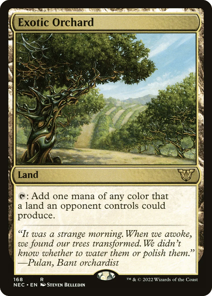 Exotic Orchard · Neon Dynasty Commander