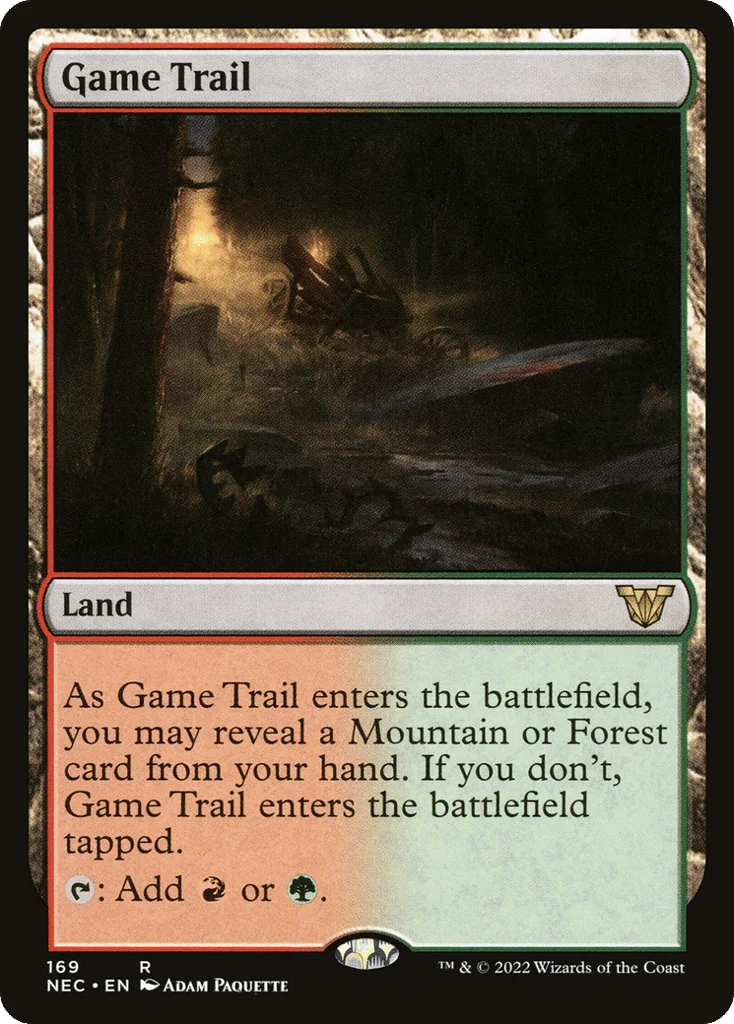 Game Trail · Neon Dynasty Commander