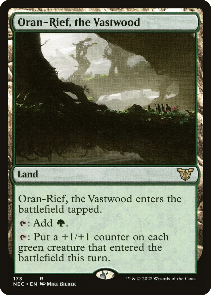 Oran-Rief, the Vastwood · Neon Dynasty Commander