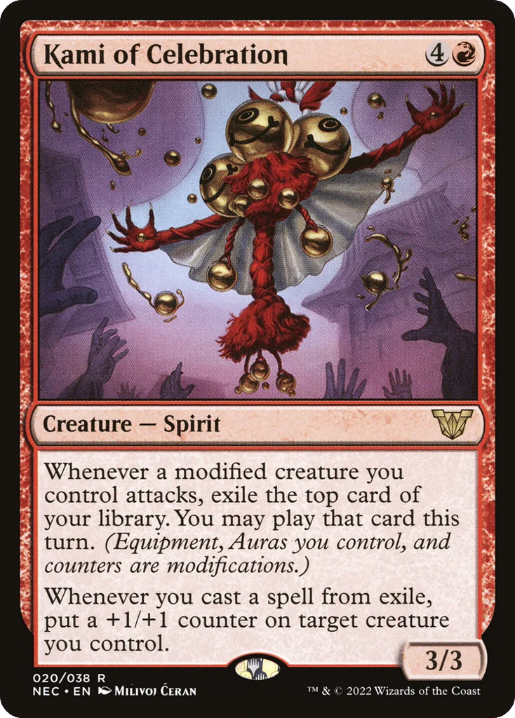 Kami of Celebration · Neon Dynasty Commander