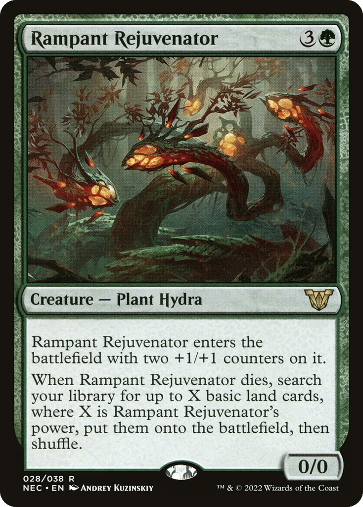 Rampant Rejuvenator · Neon Dynasty Commander