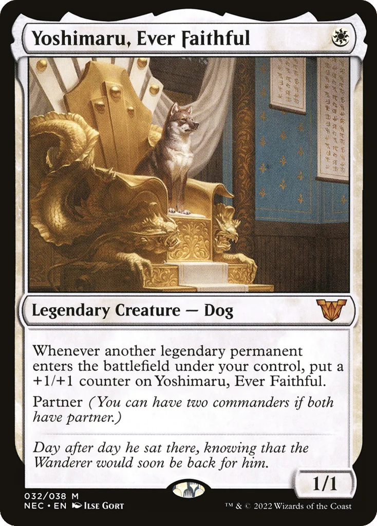 Yoshimaru, Ever Faithful · Neon Dynasty Commander