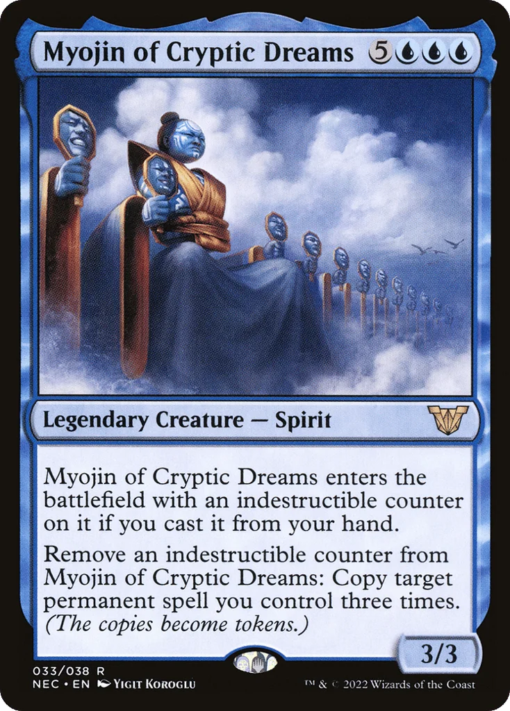 Myojin of Cryptic Dreams · Neon Dynasty Commander