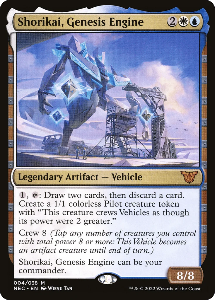 Shorikai, Genesis Engine · Neon Dynasty Commander