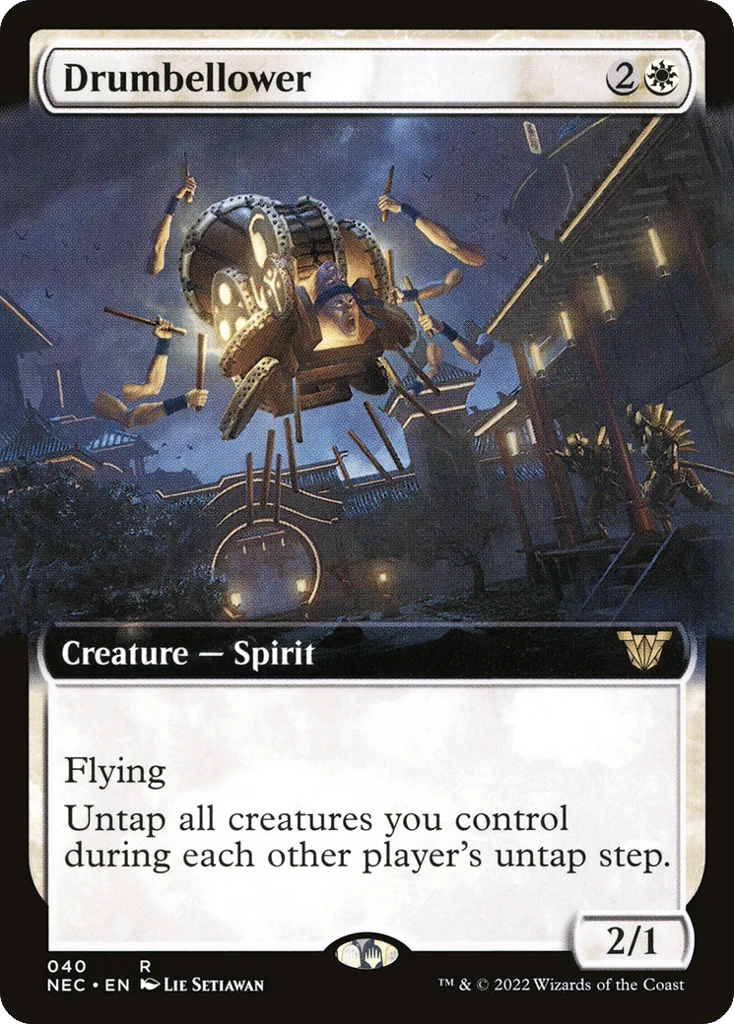 Drumbellower · Neon Dynasty Commander