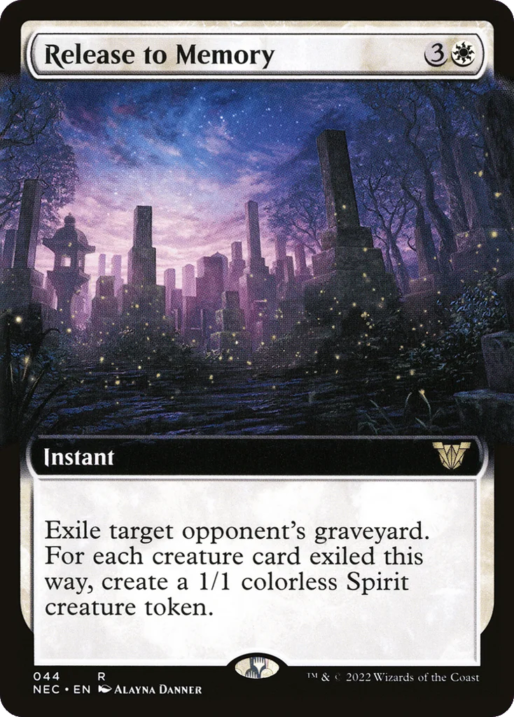 Release to Memory · Neon Dynasty Commander