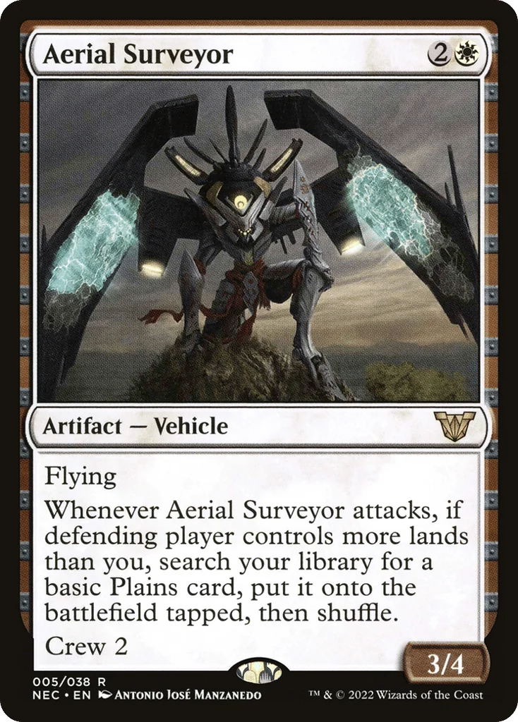 Aerial Surveyor · Neon Dynasty Commander