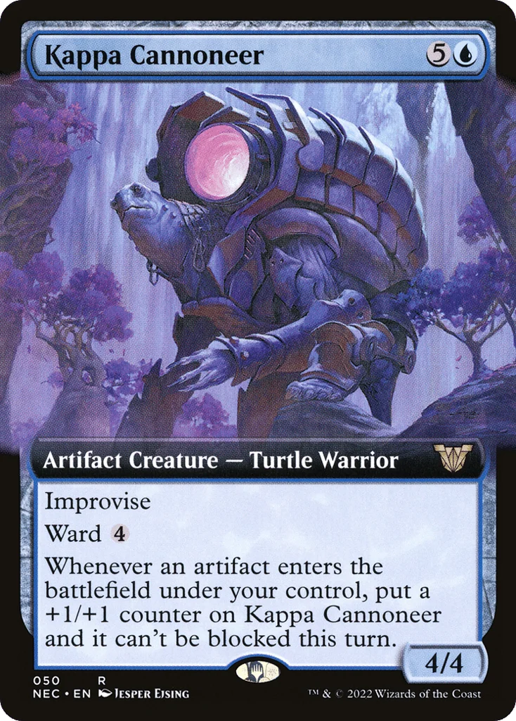 Kappa Cannoneer · Neon Dynasty Commander