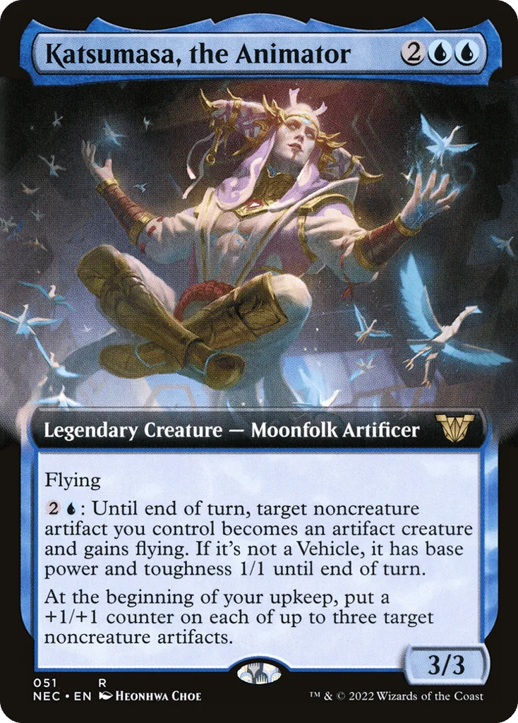 Katsumasa, the Animator · Neon Dynasty Commander