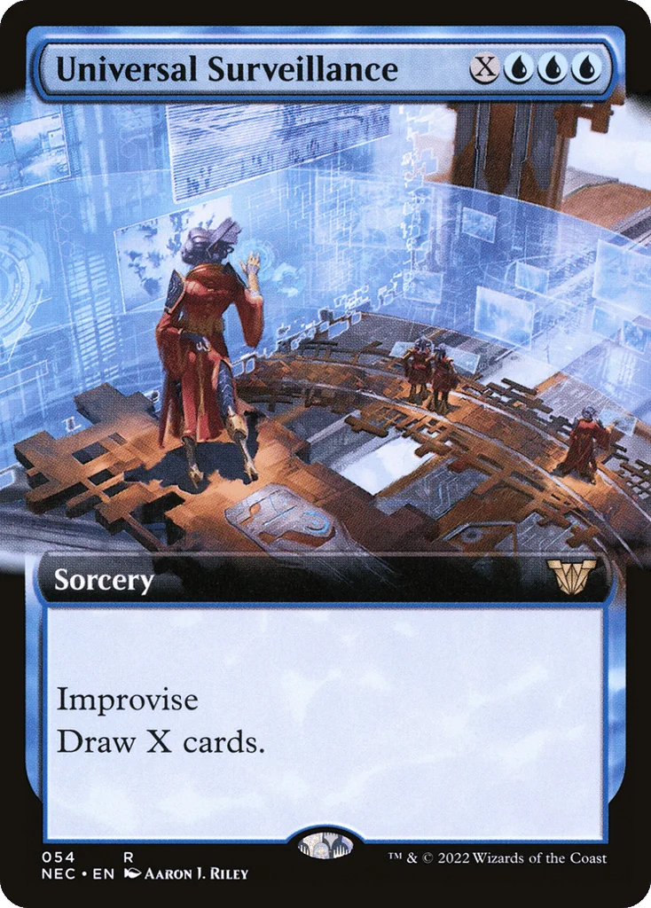 Universal Surveillance · Neon Dynasty Commander