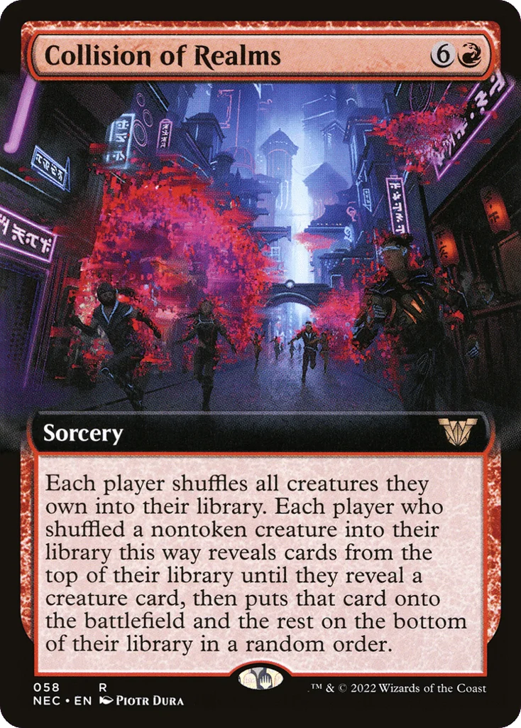 Collision of Realms · Neon Dynasty Commander