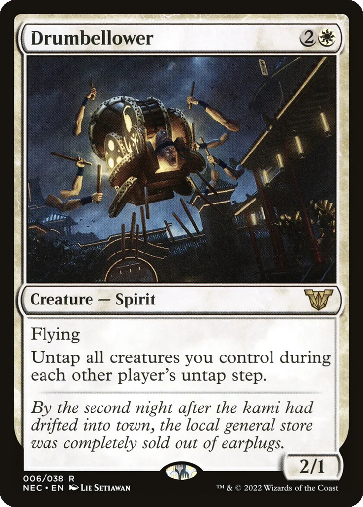 Drumbellower · Neon Dynasty Commander