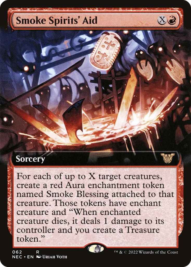 Smoke Spirits' Aid · Neon Dynasty Commander