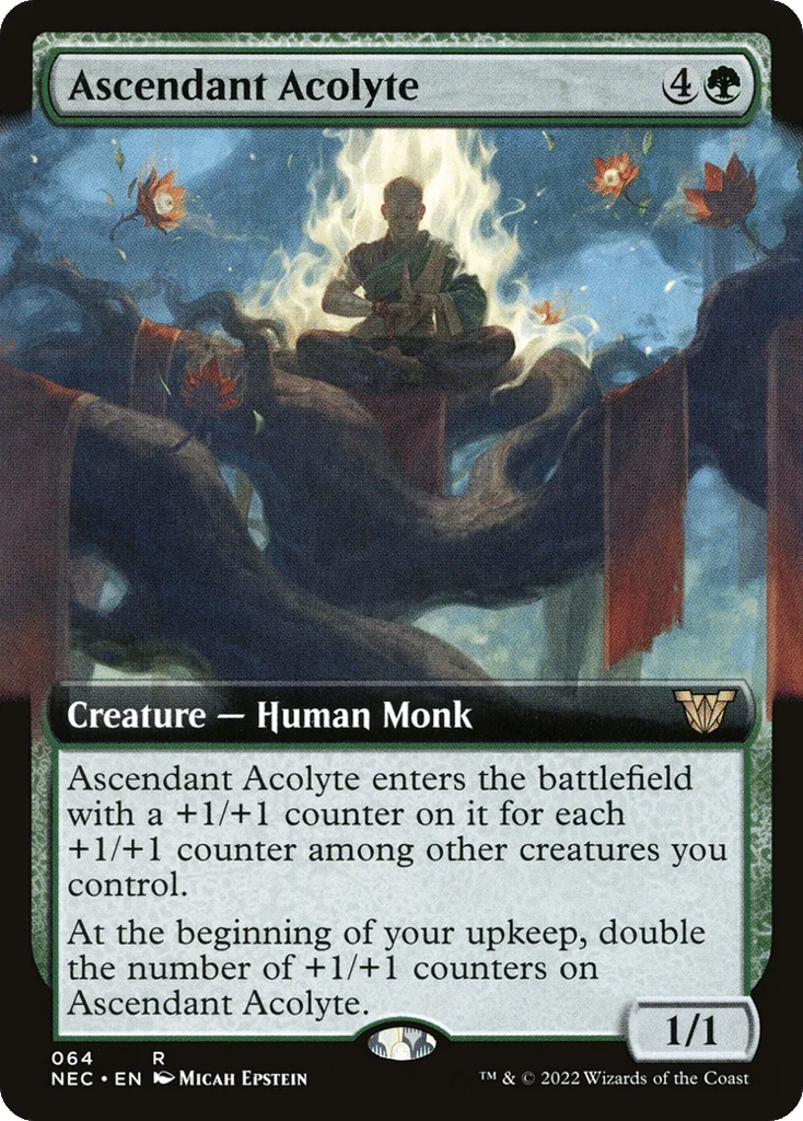Ascendant Acolyte · Neon Dynasty Commander