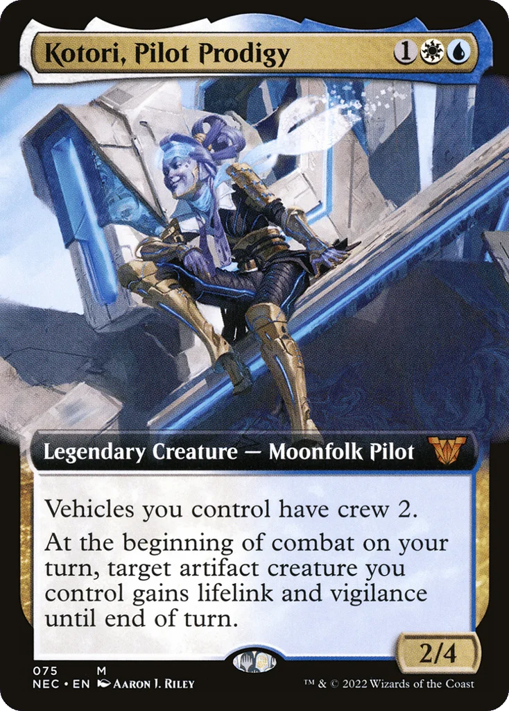Kotori, Pilot Prodigy · Neon Dynasty Commander
