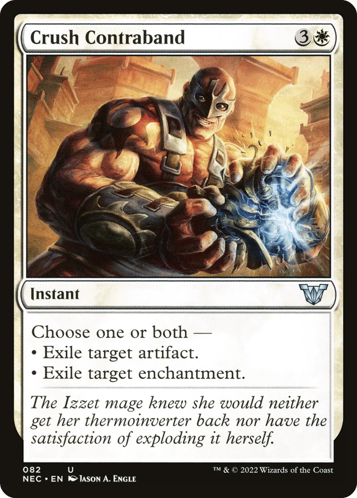 Crush Contraband · Neon Dynasty Commander