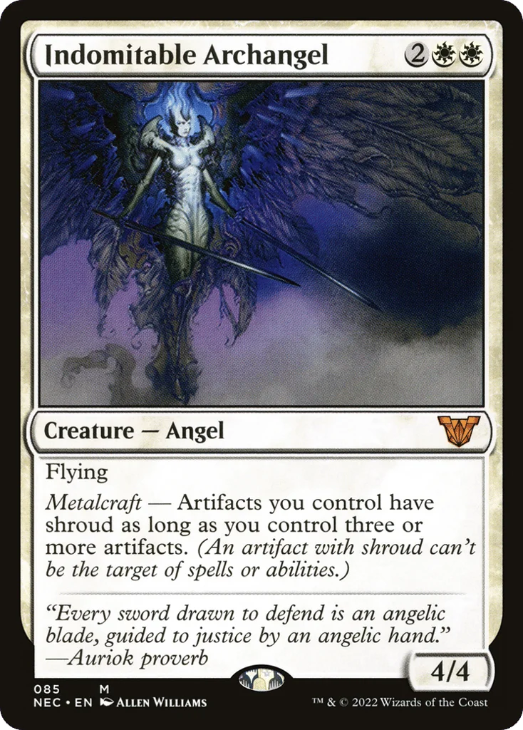 Indomitable Archangel · Neon Dynasty Commander