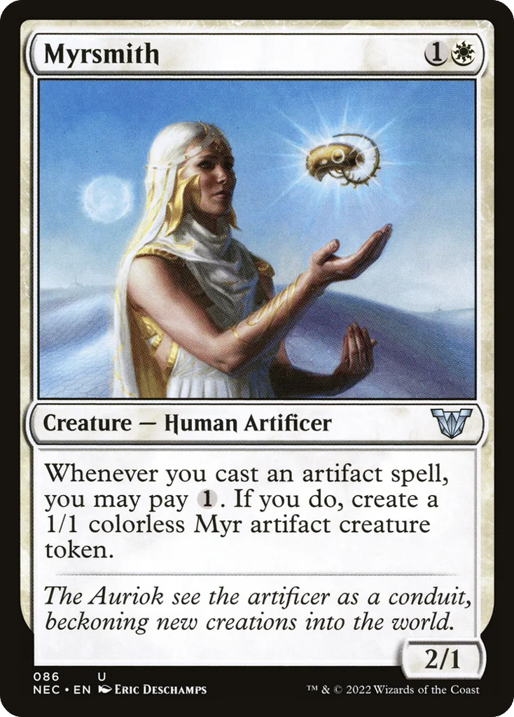 Myrsmith · Neon Dynasty Commander
