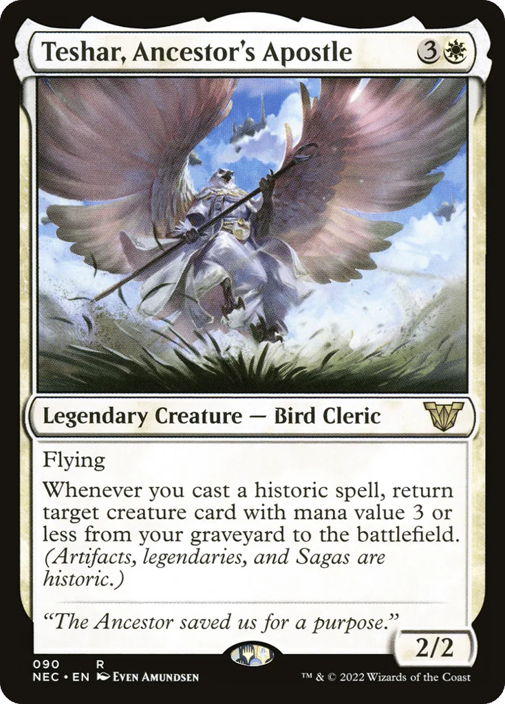 Teshar, Ancestor's Apostle · Neon Dynasty Commander
