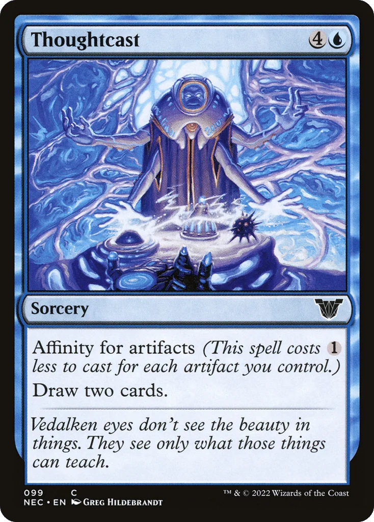 Thoughtcast · Neon Dynasty Commander
