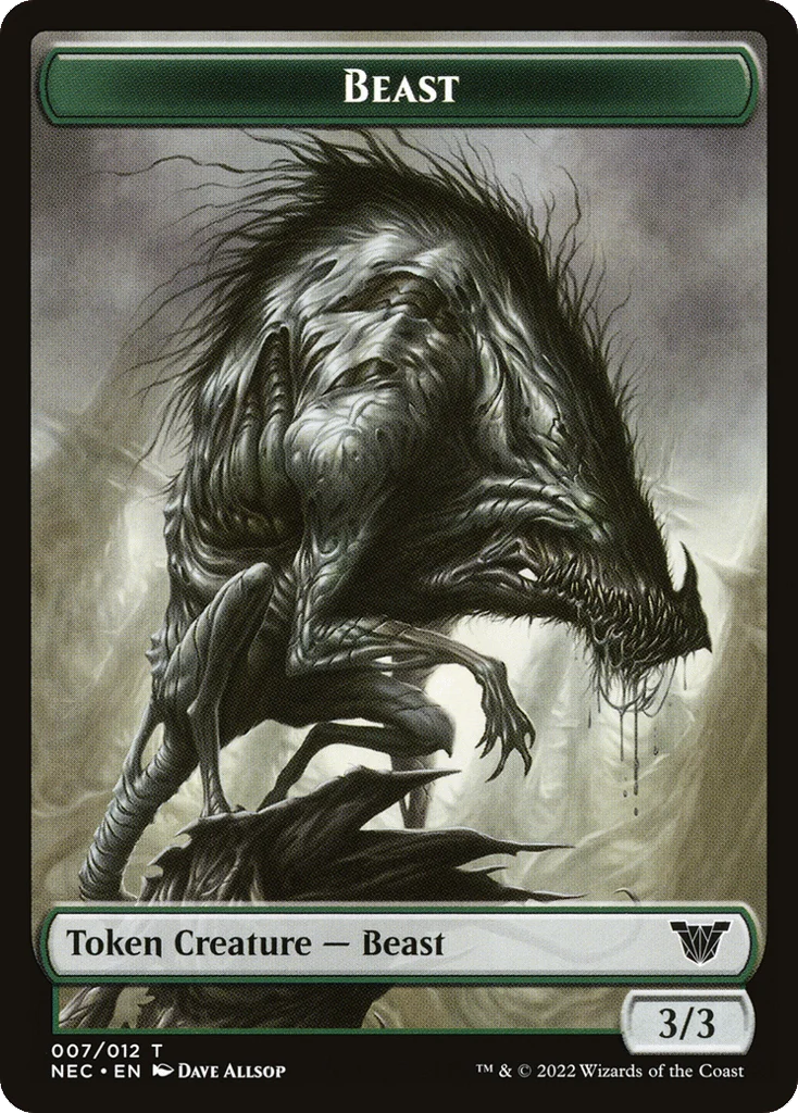 Beast · Neon Dynasty Commander