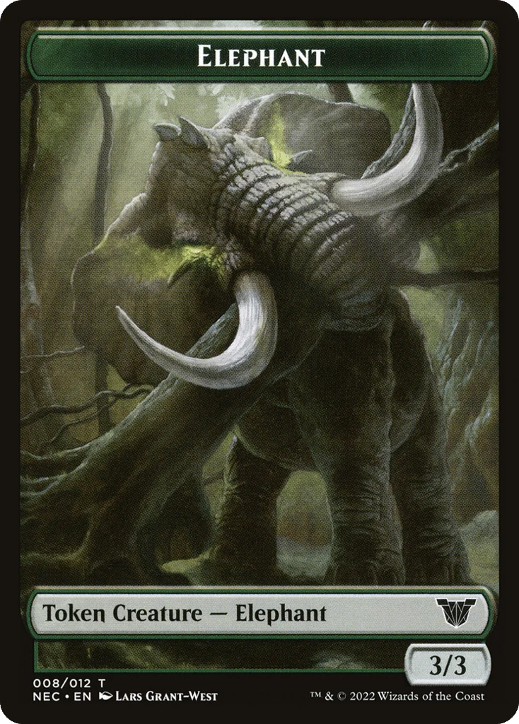 Elephant · Neon Dynasty Commander