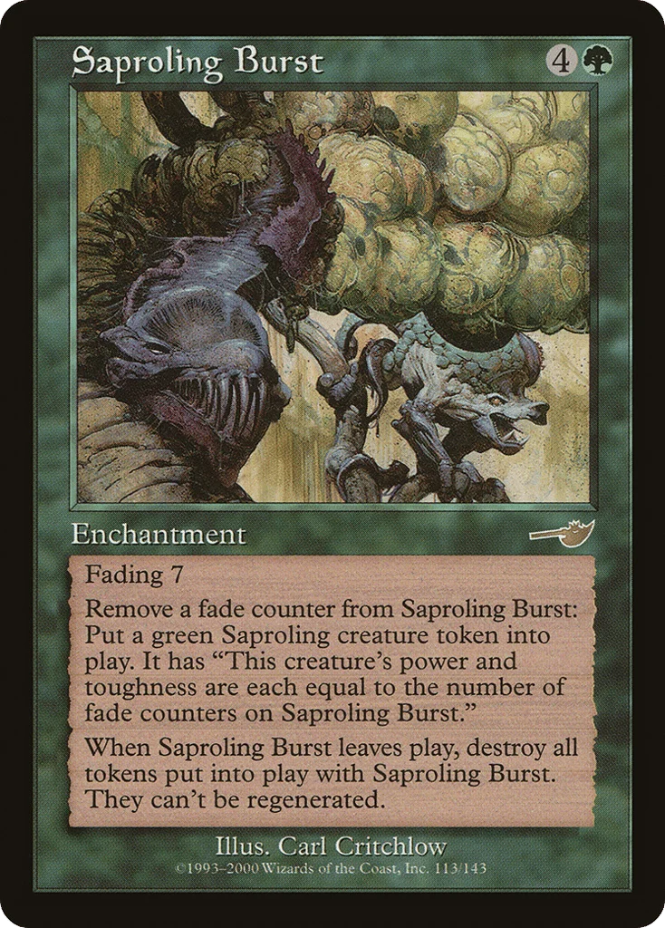 Saproling Burst · Nemesis
