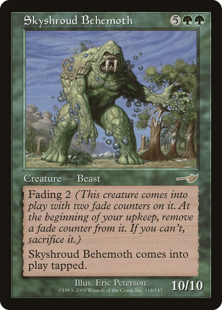 Skyshroud Behemoth · Nemesis