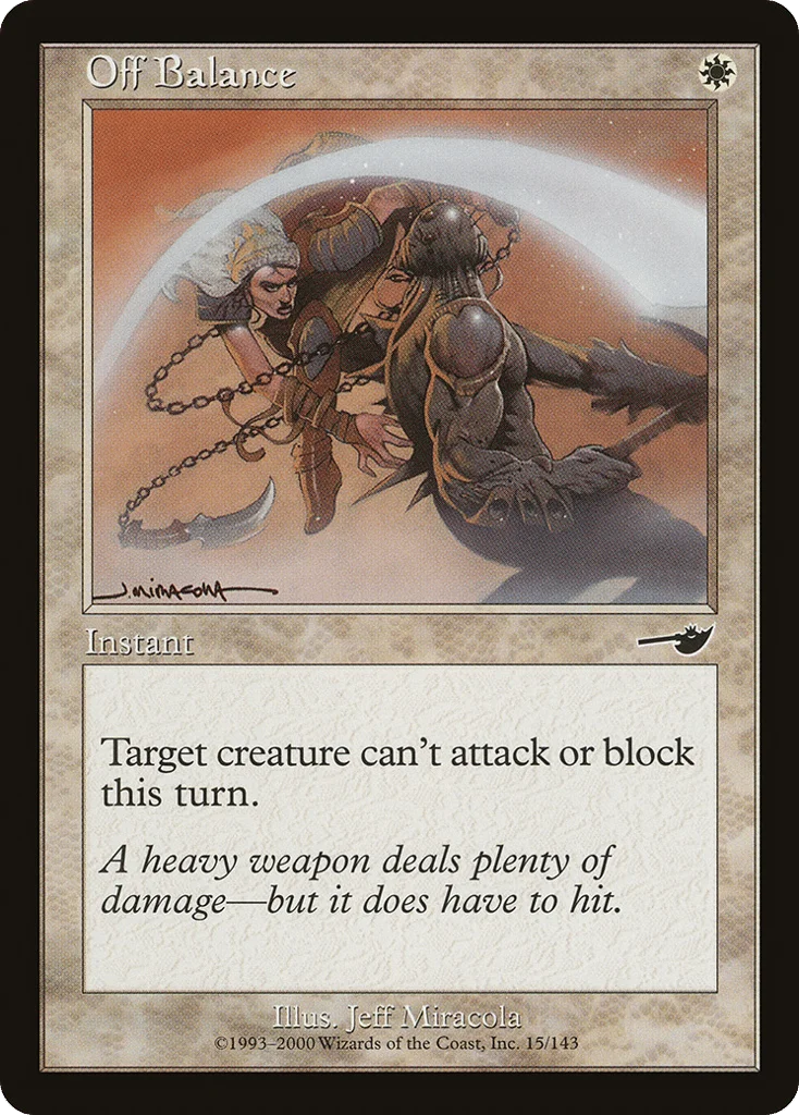 Off Balance · Nemesis
