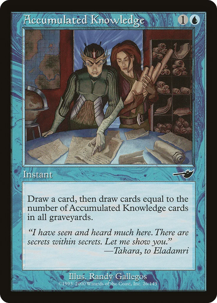 Accumulated Knowledge · Nemesis