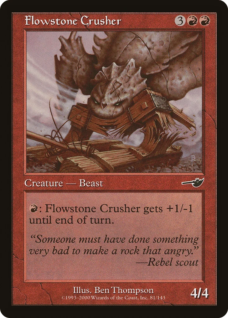 Flowstone Crusher · Nemesis