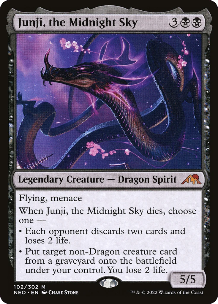 Junji, the Midnight Sky · Kamigawa: Neon Dynasty