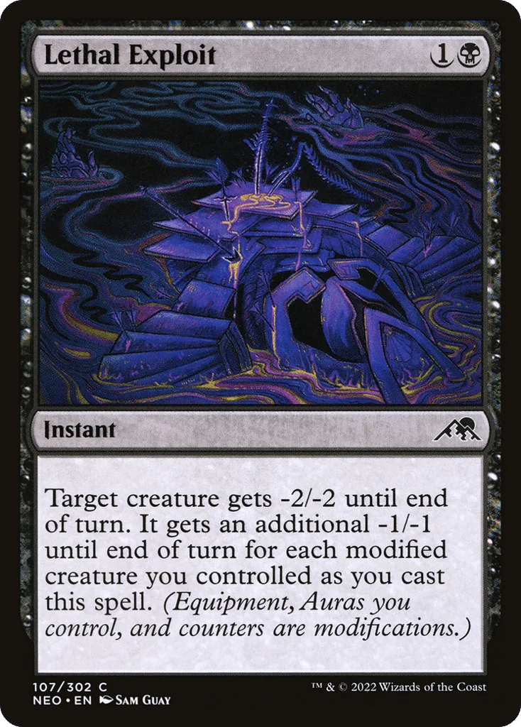 Lethal Exploit · Kamigawa: Neon Dynasty