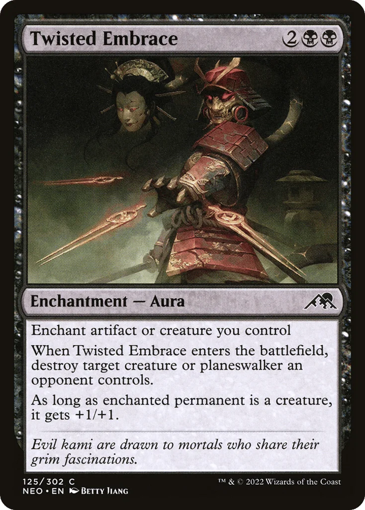 Twisted Embrace · Kamigawa: Neon Dynasty