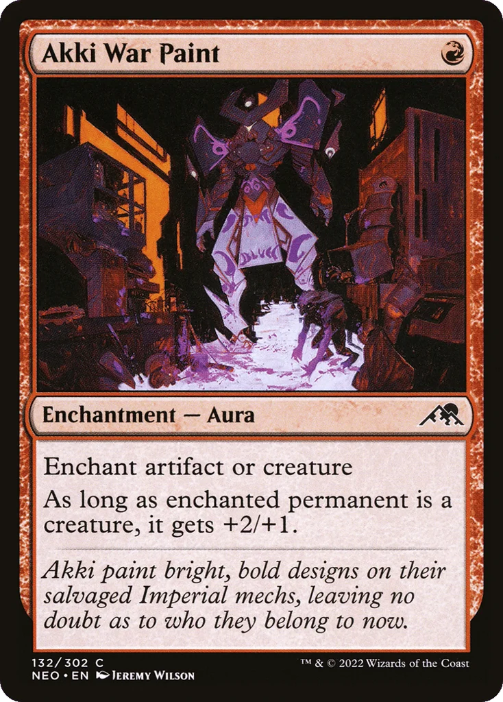 Akki War Paint · Kamigawa: Neon Dynasty