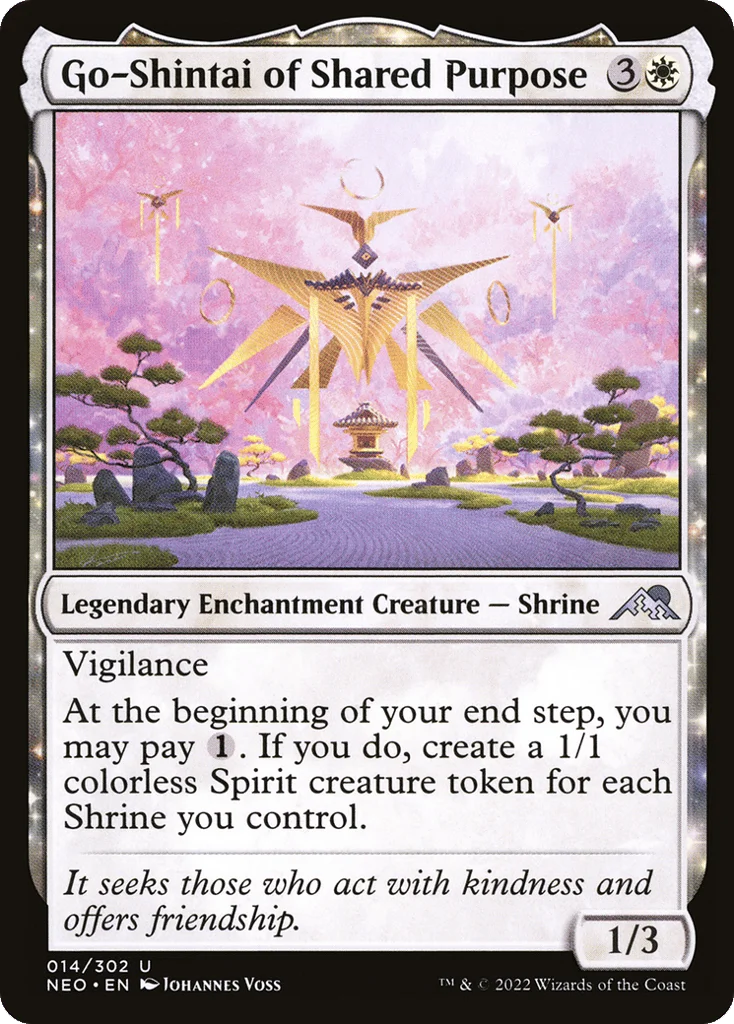 Go-Shintai of Shared Purpose · Kamigawa: Neon Dynasty