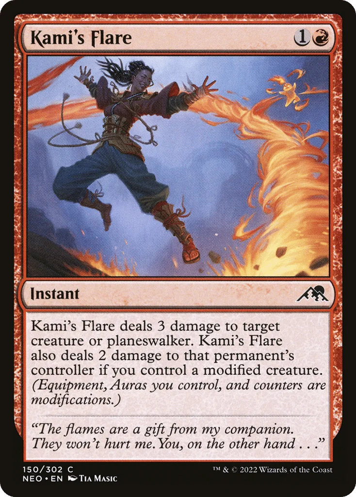 Kami's Flare · Kamigawa: Neon Dynasty